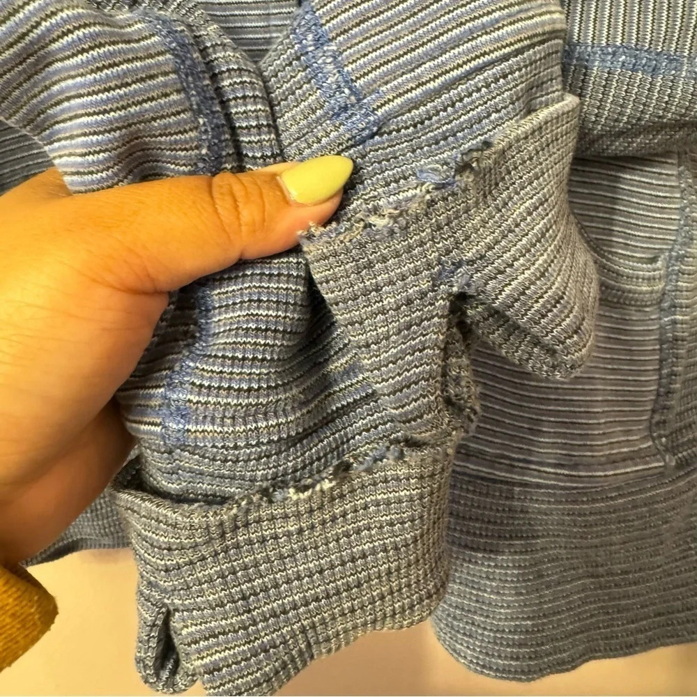 Lululemon Scuba Hoodie Microstripe Rocksteady Gradient Wee Stripe  Size 4 - Picture 8 of 11